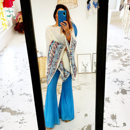 Woodstock Kimono (Blue)