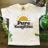 Pure Sunshine Tee (White)